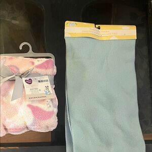 Pink and Blue Baby Blankets